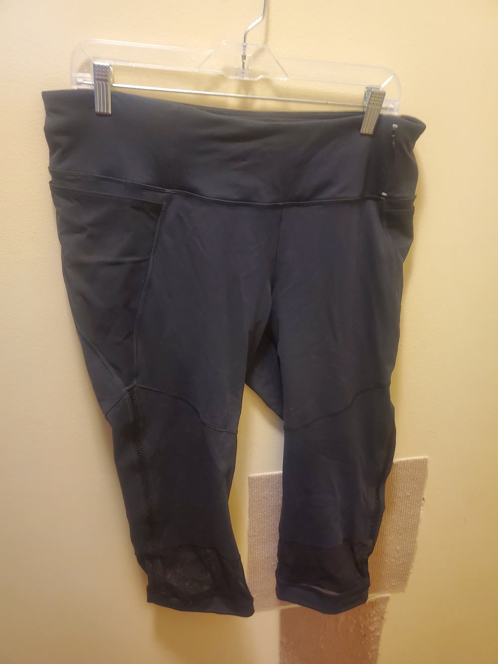 CALIA Black Seam-Detail Athletic Leggings